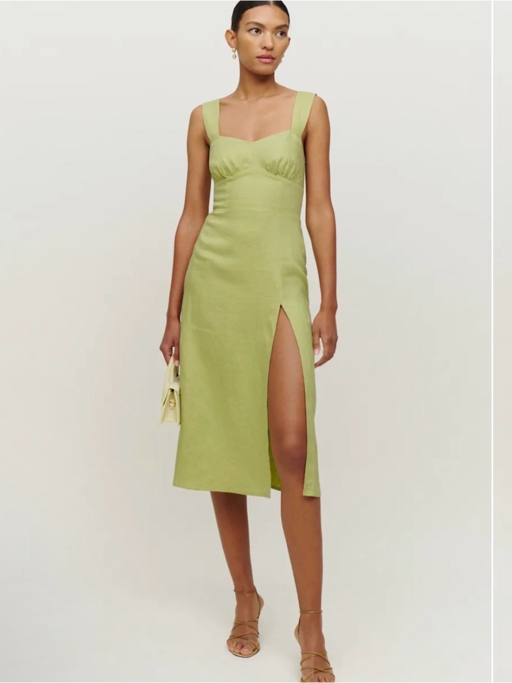NWT Reformation Seaside Linen Dress